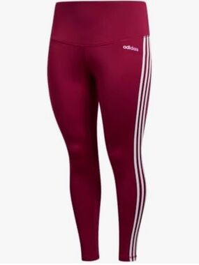 adidas 7/8 hi-rise Leggings with Side Stripes